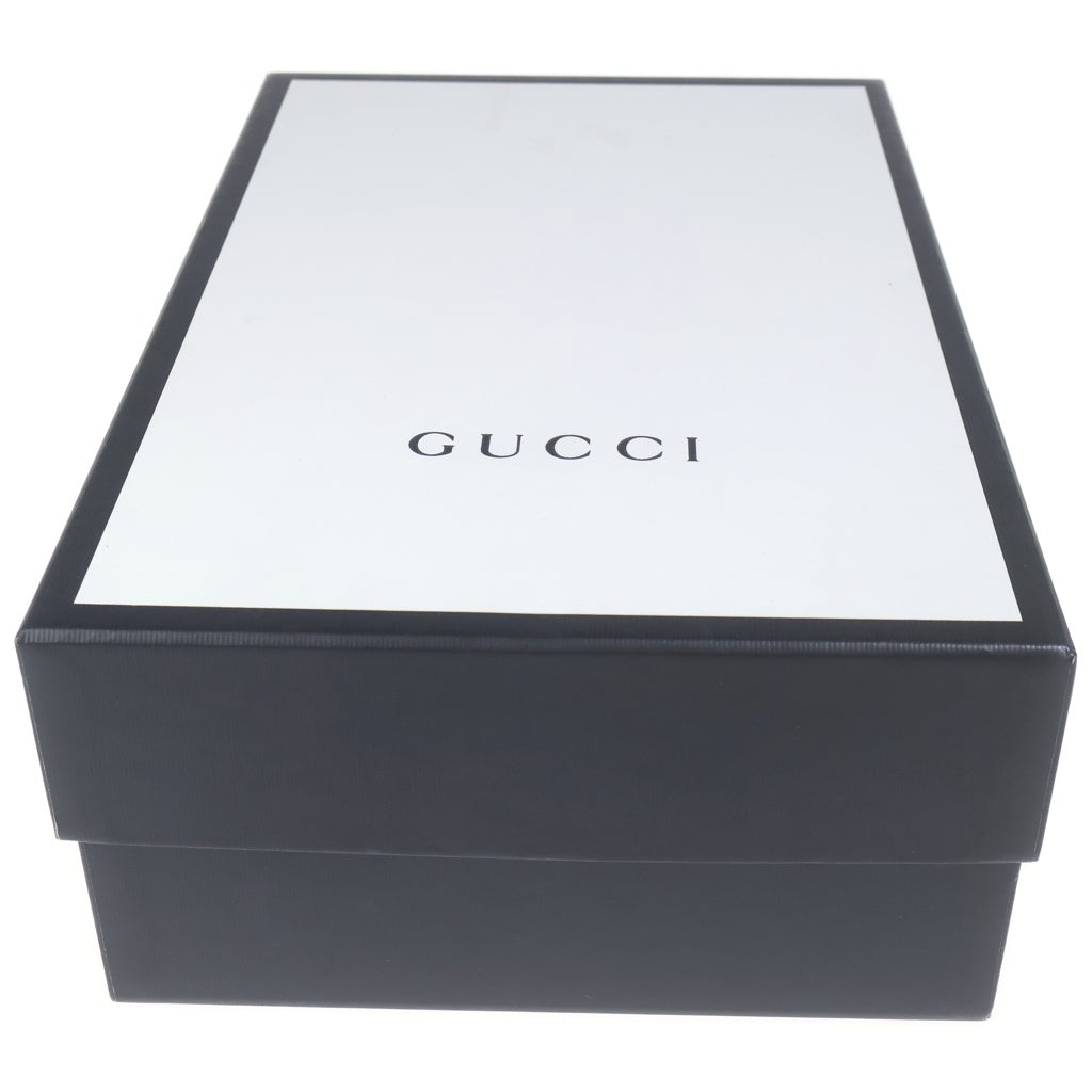 GUCCI(グッチ) フラッシュトレック ビジュー ラバーロゴ ローカットシューズ スニーカー ブラック レディース
