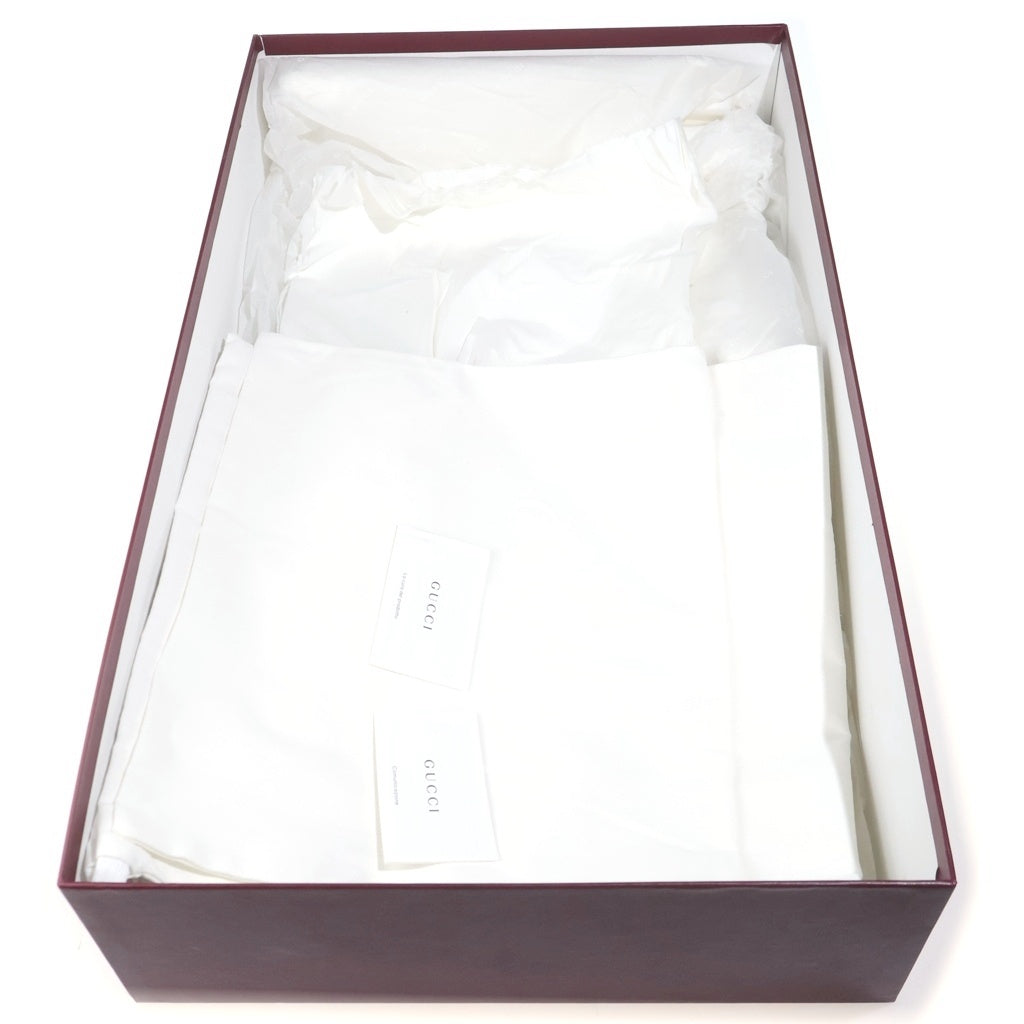 GUCCI(グッチ) ■ホースビット GG ロングブーツ 黒 361/2 806391 806391 箱 レディース