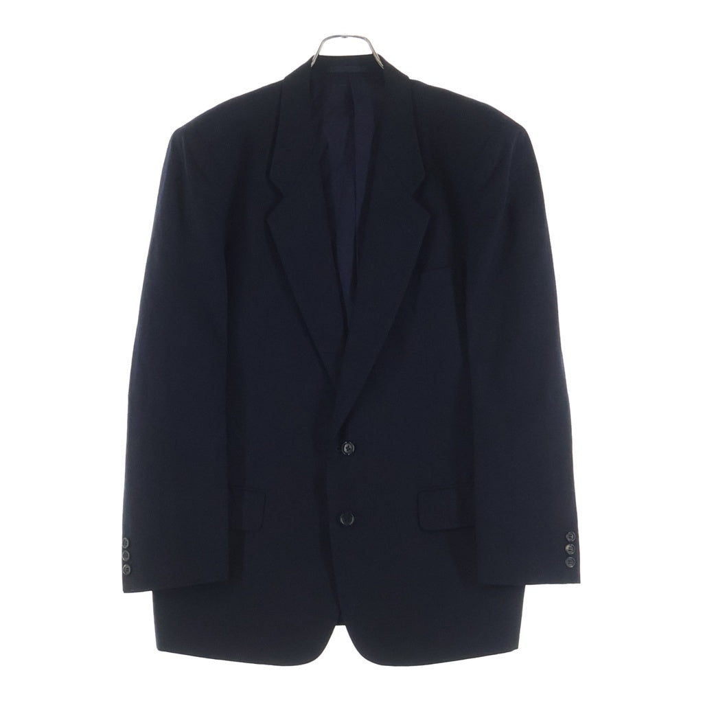 COMME des GARCONS HOMME(コムデギャルソンオム) 88AW AD1988 ウール 2B テーラード ジャケット ネイビー HS-05026L レディース