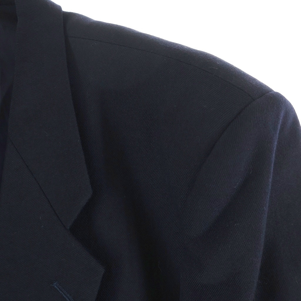 COMME des GARCONS HOMME(コムデギャルソンオム) 88AW AD1988 ウール 2B テーラード ジャケット ネイビー HS-05026L レディース