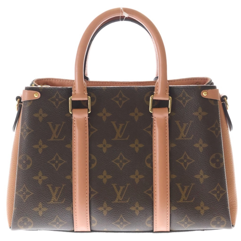 LOUIS VUITTON(ルイヴィトン) モノグラム スフロ NV BB 2WAYハンドバッグ ショルダーバッグ ブラウン×ピンク レザー×PVC M44899 ゴールド金具 レディース