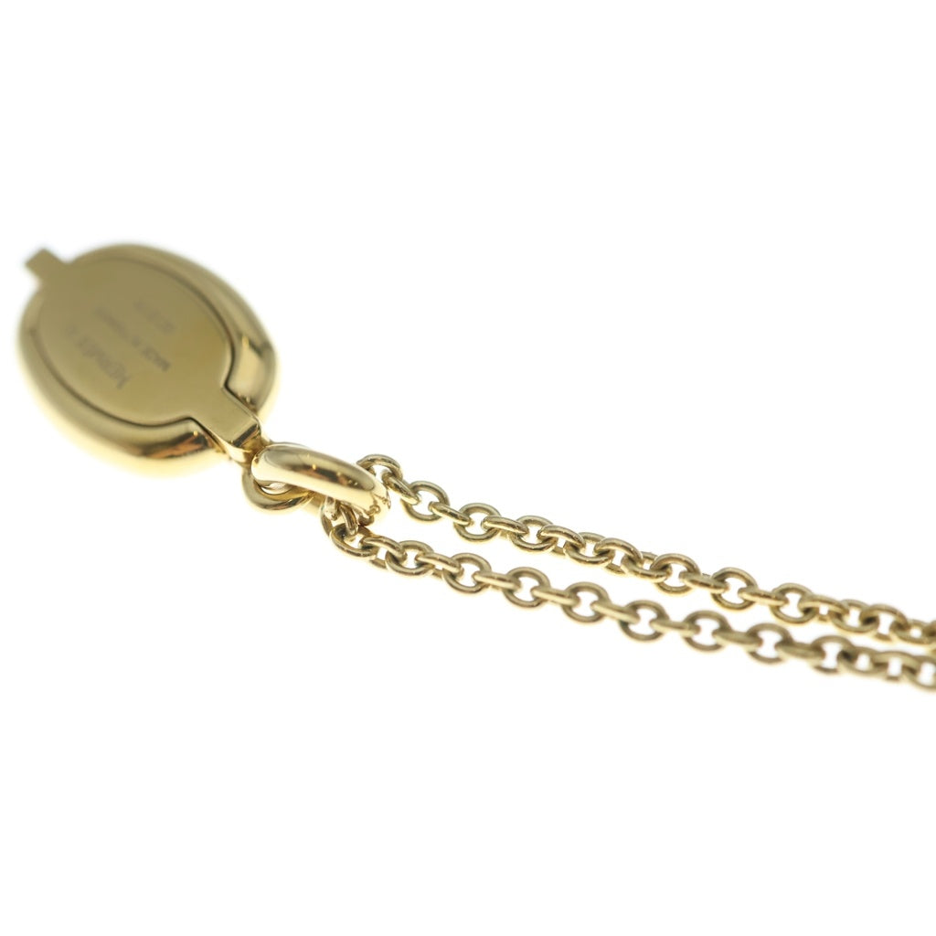 HERMES(エルメス) ミニ マイヨンPM ネックレス ペンダント ゴールド金具 ホワイト/ゴールド レディース