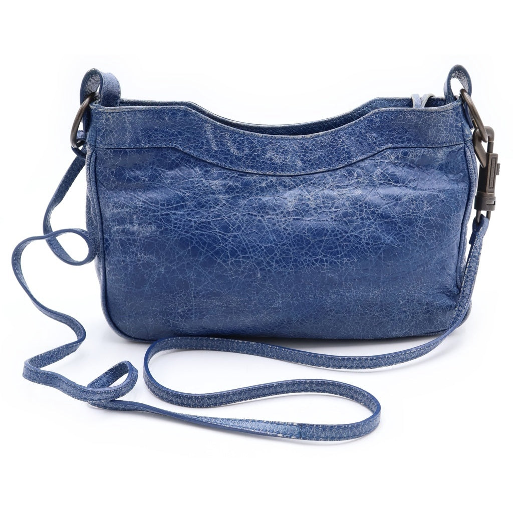 BALENCIAGA(バレンシアガ) ザ ヒップ レザー ショルダーバッグ ブルー 242803 レディース