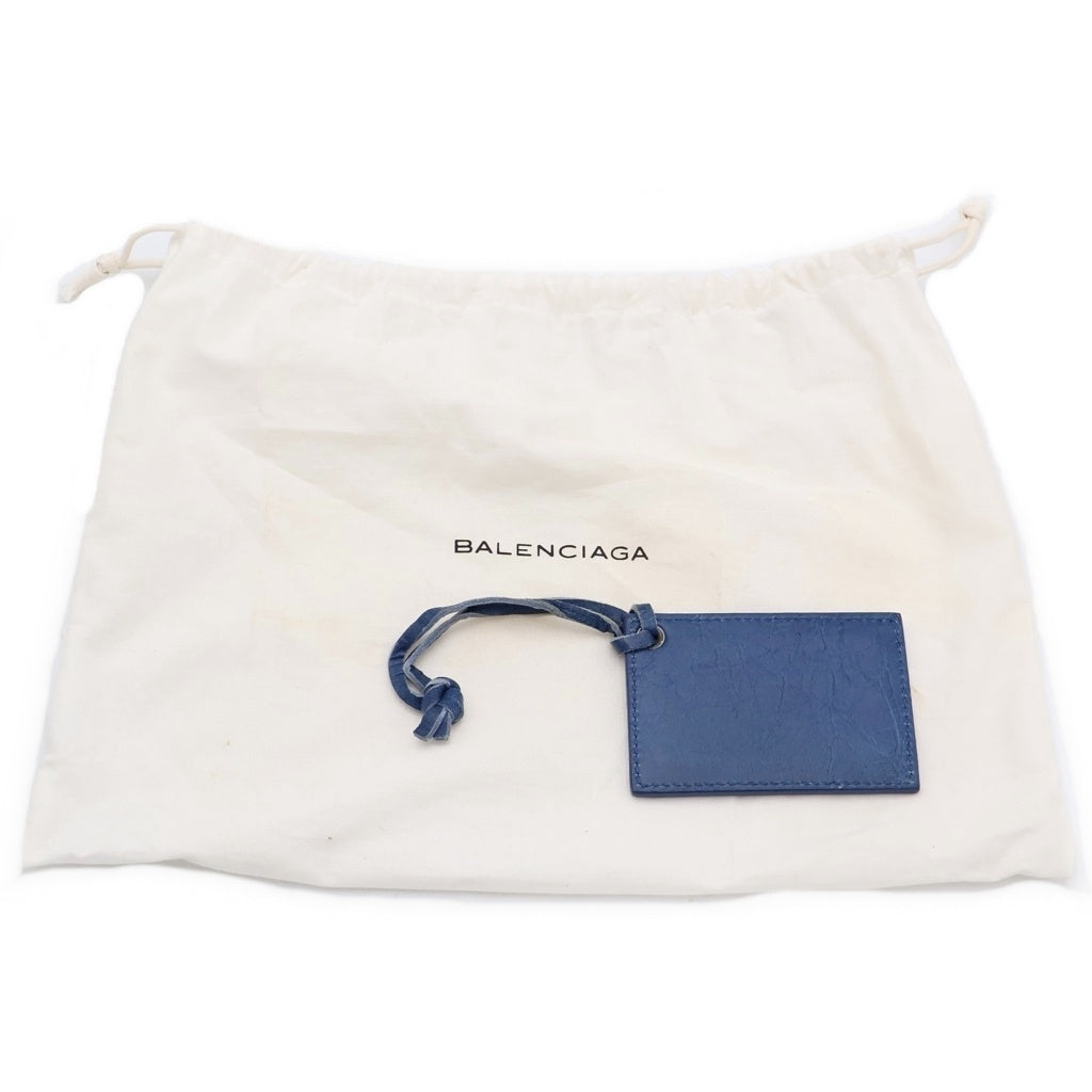 BALENCIAGA(バレンシアガ) ザ ヒップ レザー ショルダーバッグ ブルー 242803 レディース