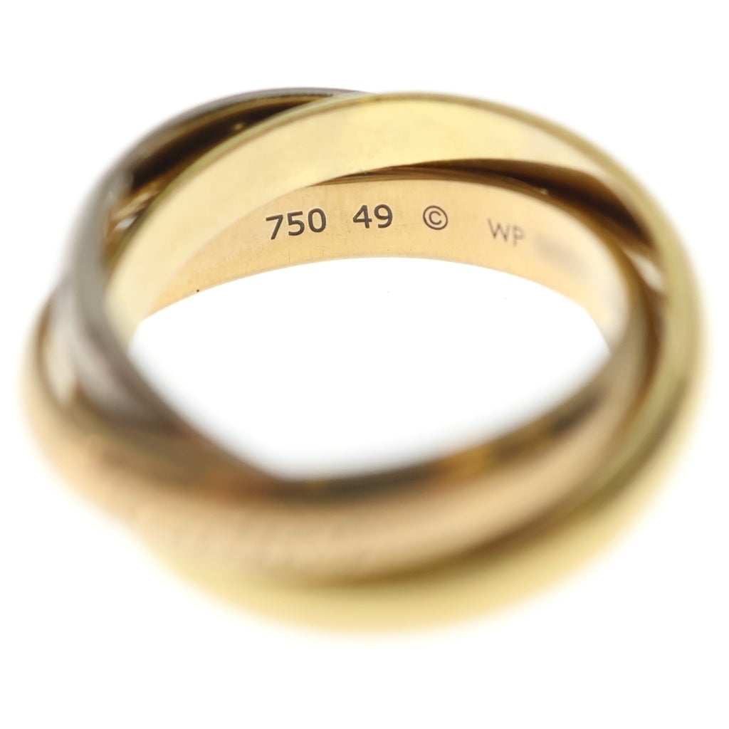Cartier(カルティエ) トリニティ 5PD リング 指輪 イエローゴールド/ホワイトゴールド/ピンクゴールド Au750YG/PG/WG レディース