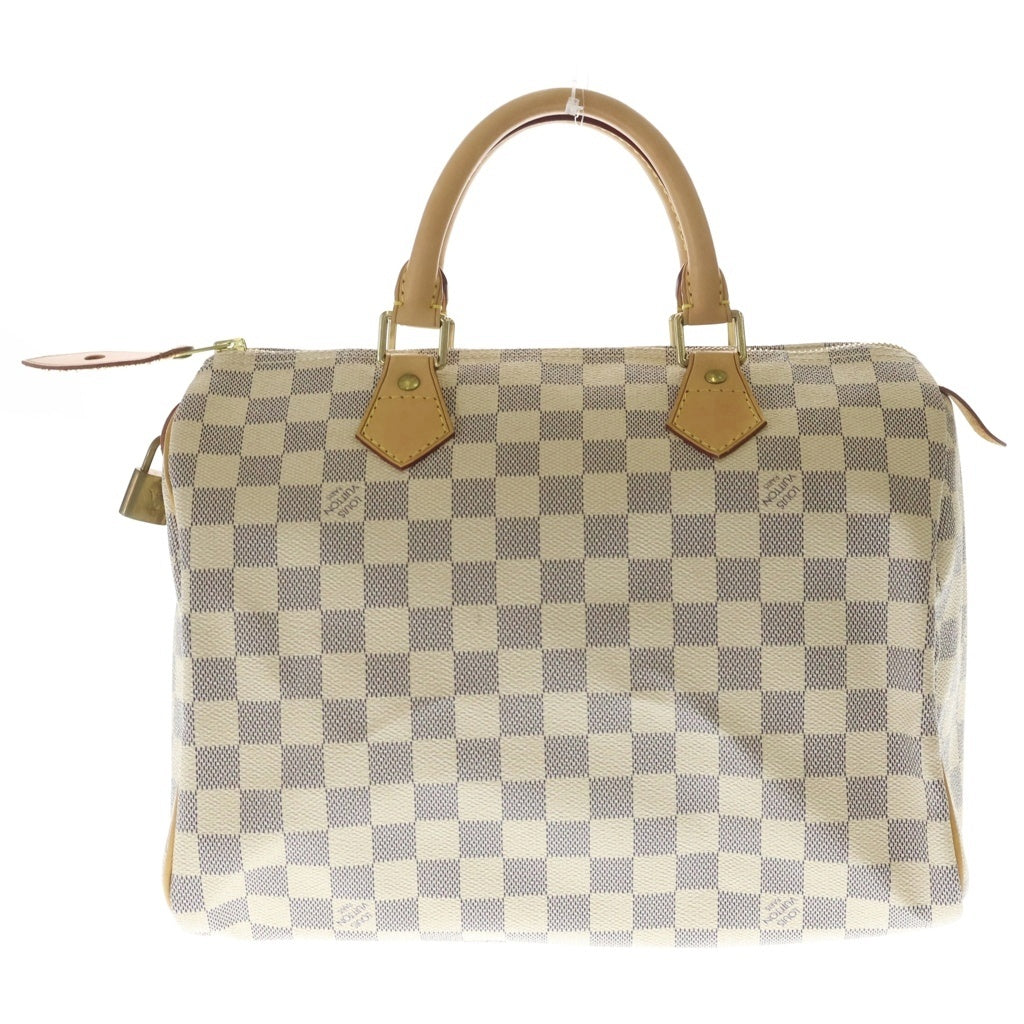 LOUIS VUITTON(ルイヴィトン) スピーディ30 ボストンバック ハンドバック ダミエアズール PVC レザー ホワイト N41533