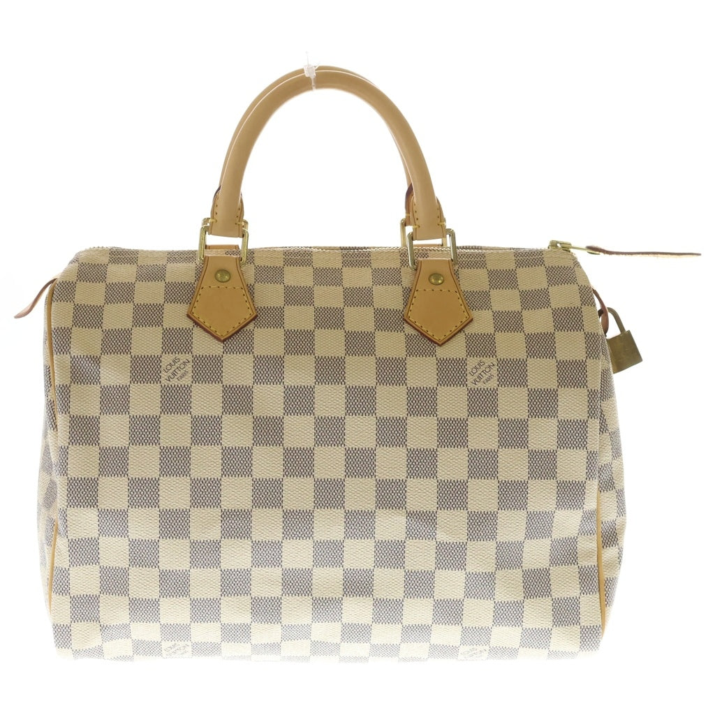 LOUIS VUITTON(ルイヴィトン) スピーディ30 ボストンバック ハンドバック ダミエアズール PVC レザー ホワイト N41533