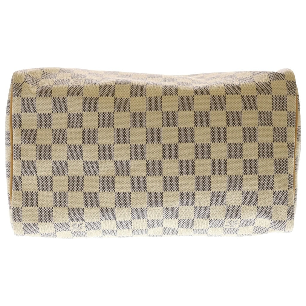 LOUIS VUITTON(ルイヴィトン) スピーディ30 ボストンバック ハンドバック ダミエアズール PVC レザー ホワイト N41533