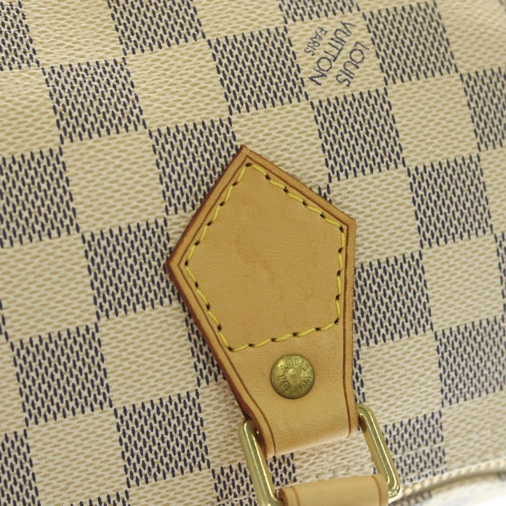 LOUIS VUITTON(ルイヴィトン) スピーディ30 ボストンバック ハンドバック ダミエアズール PVC レザー ホワイト N41533