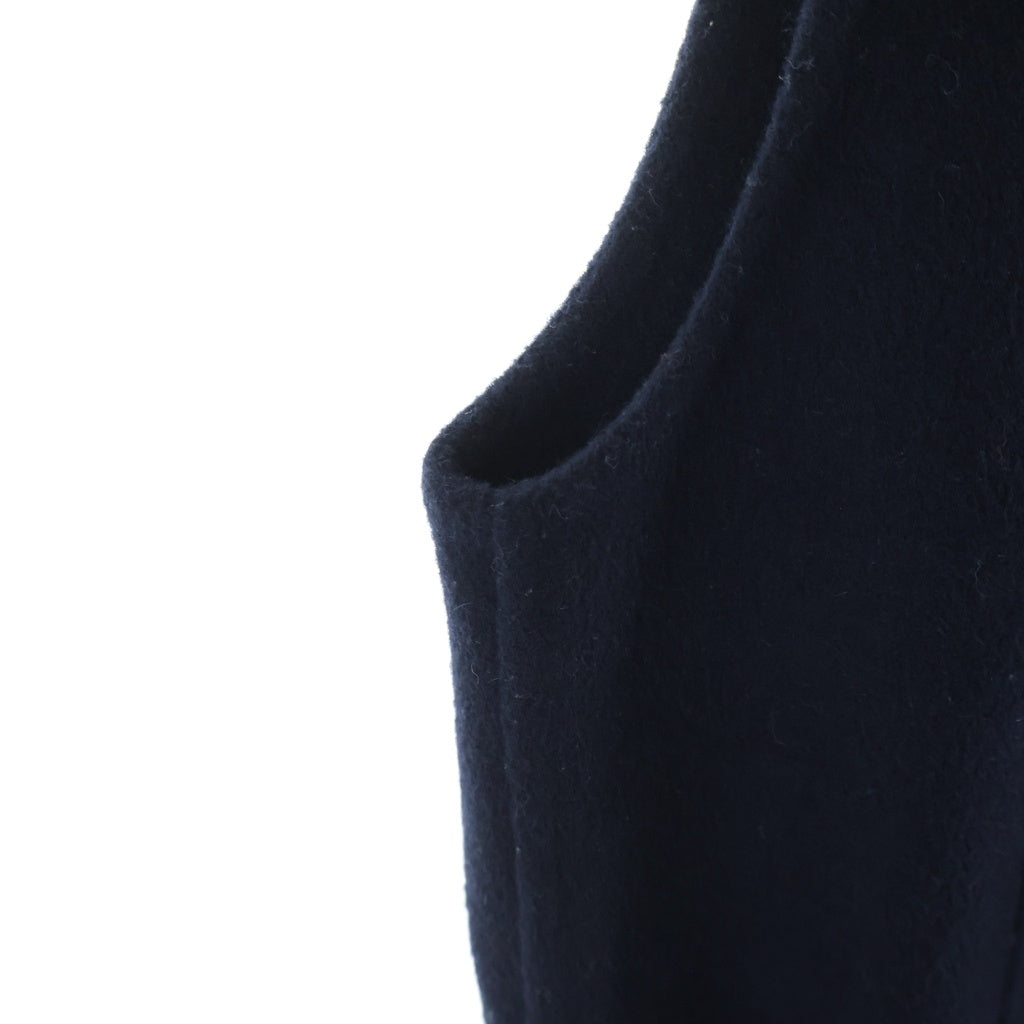 S MAX MARA(エス マックスマーラ) 23AW リバー ロングジレ ノースリーブコート ウール ネイビー 23927604336 レディース