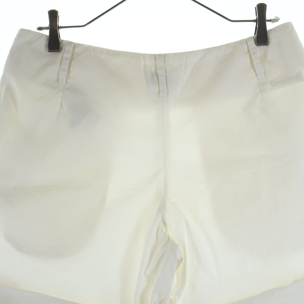 PRADA(プラダ) ストレッチ コットンハーフパンツ ショーツ ポリアミド ホワイト 22H497 レディース