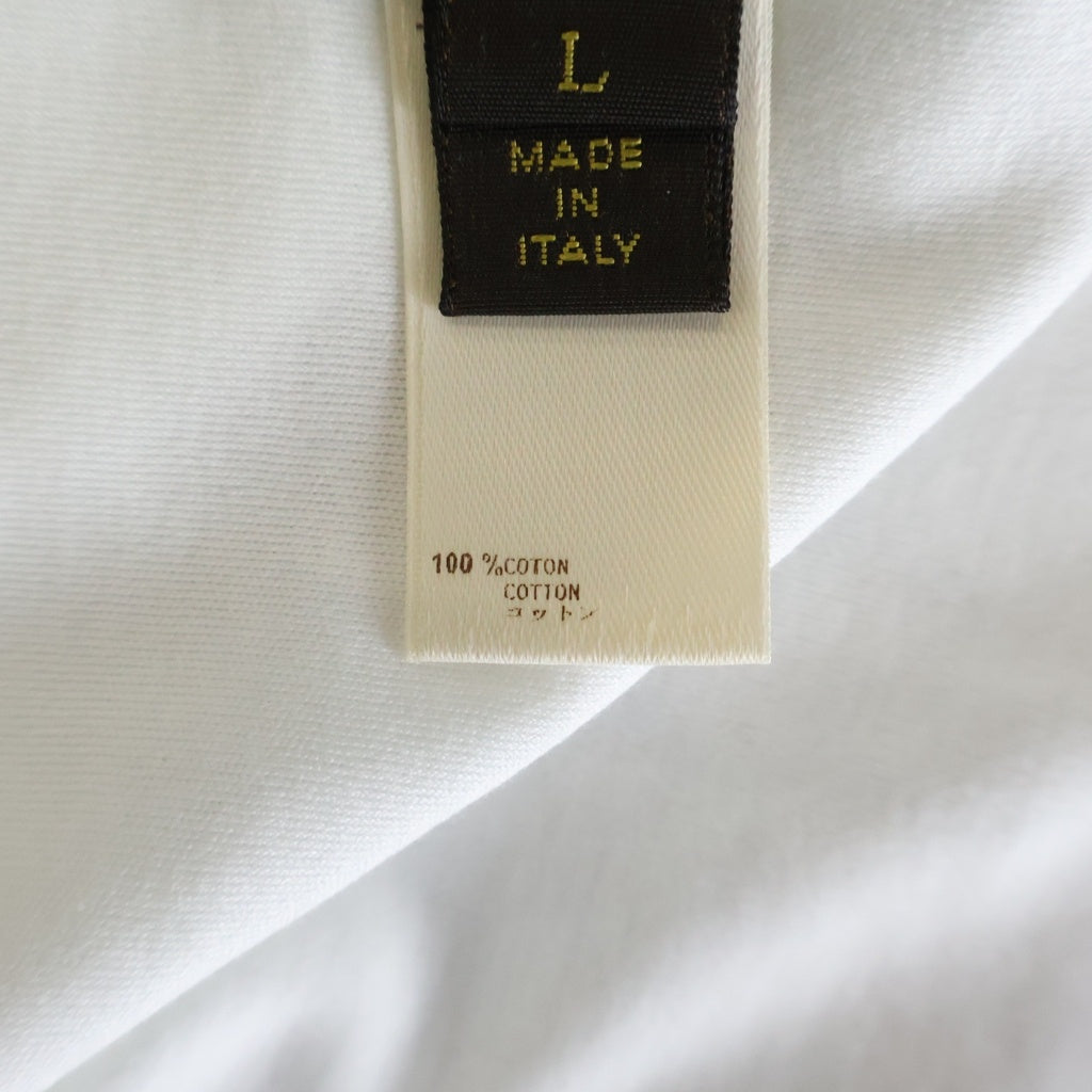 LOUIS VUITTON(ルイヴィトン) モノグラム ポケット半袖Tシャツ ホワイト #L