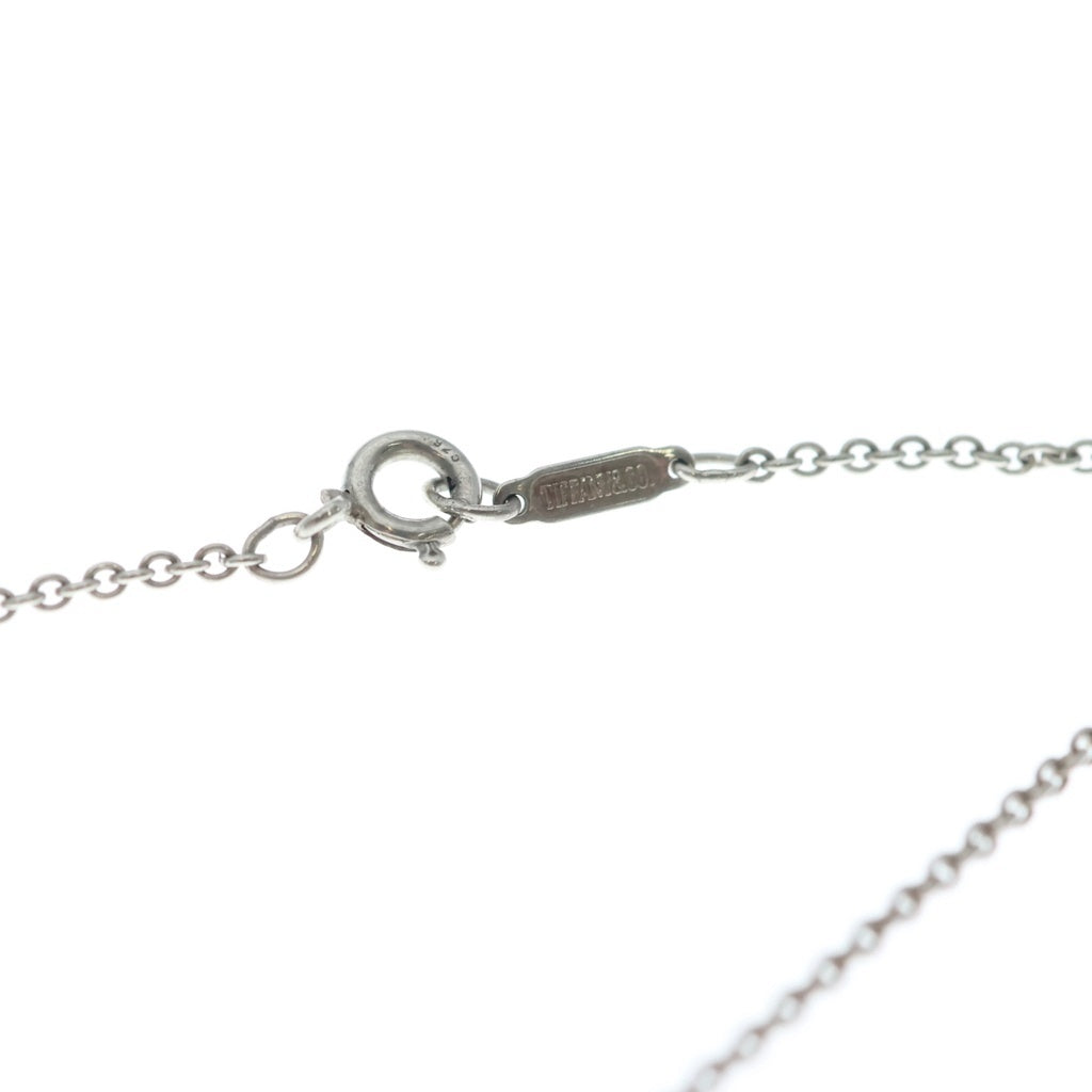 TIFFANY & Co.(ティファニー) シグネチャークロス ネックレス ペンダント チェーン シルバー×イエローゴールド Sv925×Au750YG レディース