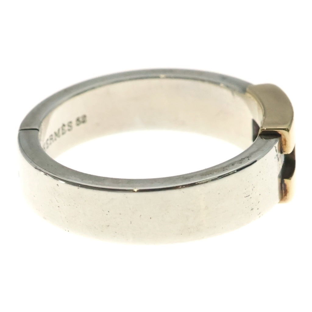 HERMES(エルメス) ヘラクレス コンビリング シルバー×イエローゴールド 925×Au750YG #12 レディース
