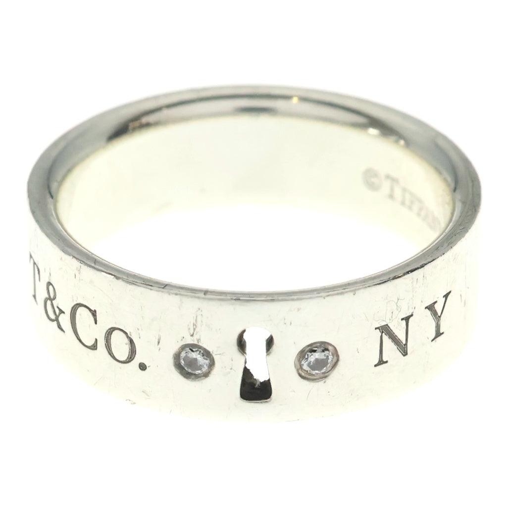 TIFFANY & Co.(ティファニー) ニューヨークロックキーホール リング 指輪 シルバー レディース