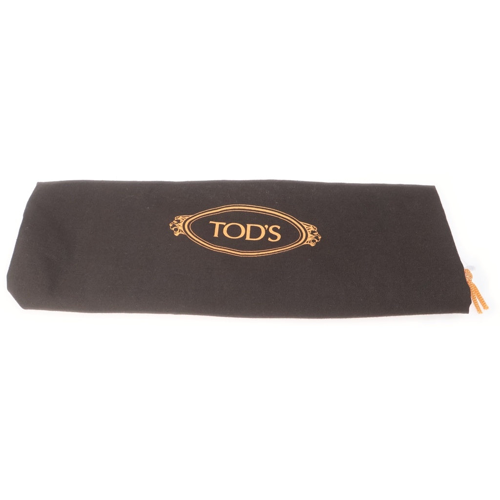 TOD'S(トッズ) レザー ヒールブーツ カーキ #39 レディース