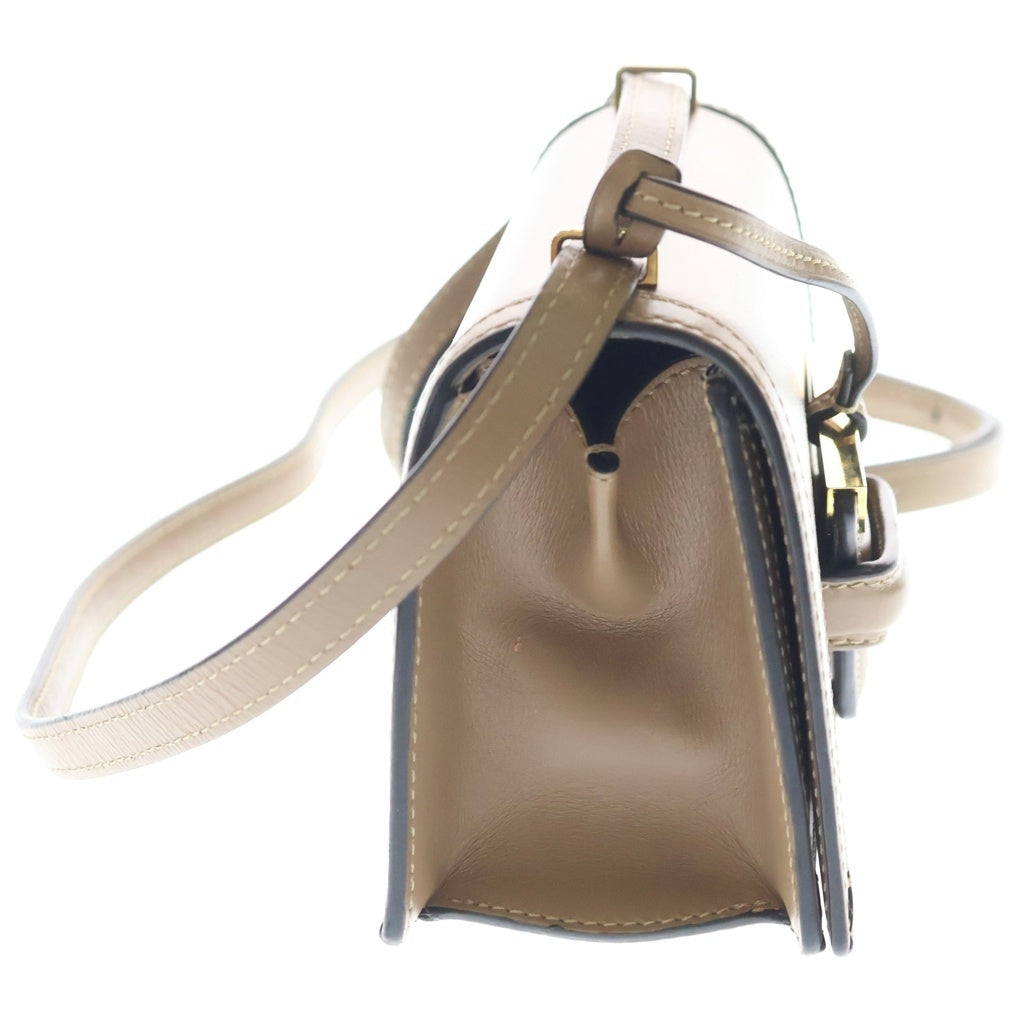 LOEWE(ロエベ) バルセロナ ショルダーバッグ レザー ゴールド金具 ベージュ レディース