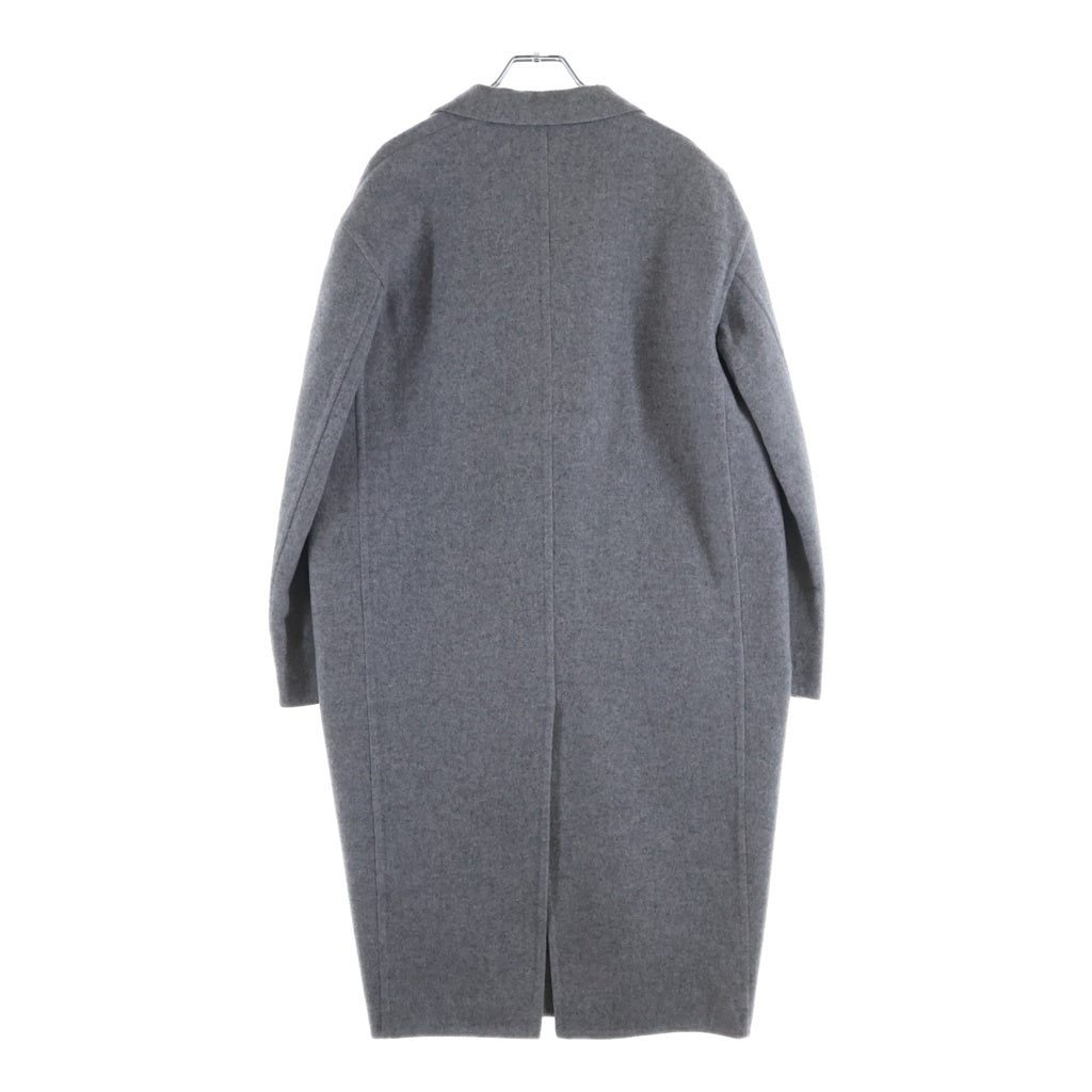 CELINE(セリーヌ) フィービー期 エッグクロンビー カシミヤロングコート グレー 2 8H13 レディース