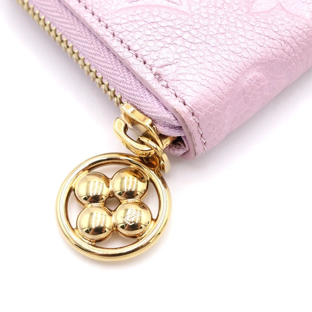LOUIS VUITTON(ルイヴィトン) アンプラント ポルトフォイユ 長財布 ウォレット クレマンス レザー ゴールド金具 ピンク M82173 RFID