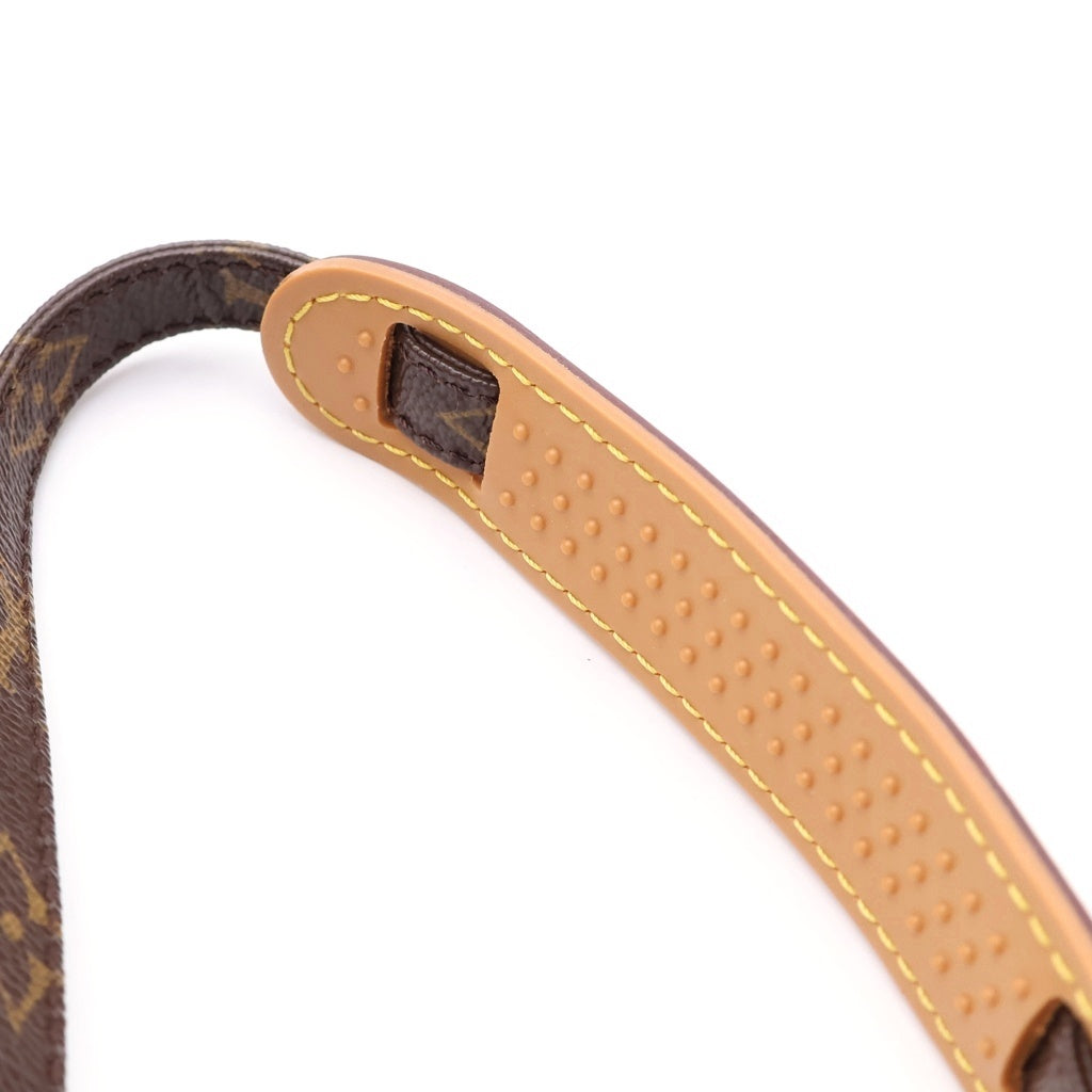 LOUIS VUITTON(ルイヴィトン) モノグラム マルリーバンドリエール ショルダーバッグ ミニバッグ ブラウン レザー×PVC M51828 ゴールド金具