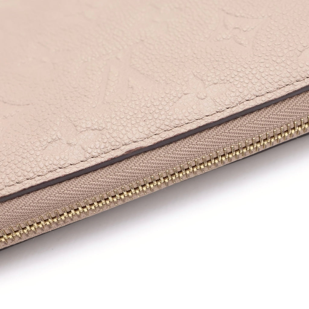 LOUIS VUITTON(ルイヴィトン) モノグラムアンプラント ジッピーウォレット 長財布 グレー系 M28792 RFID レディース