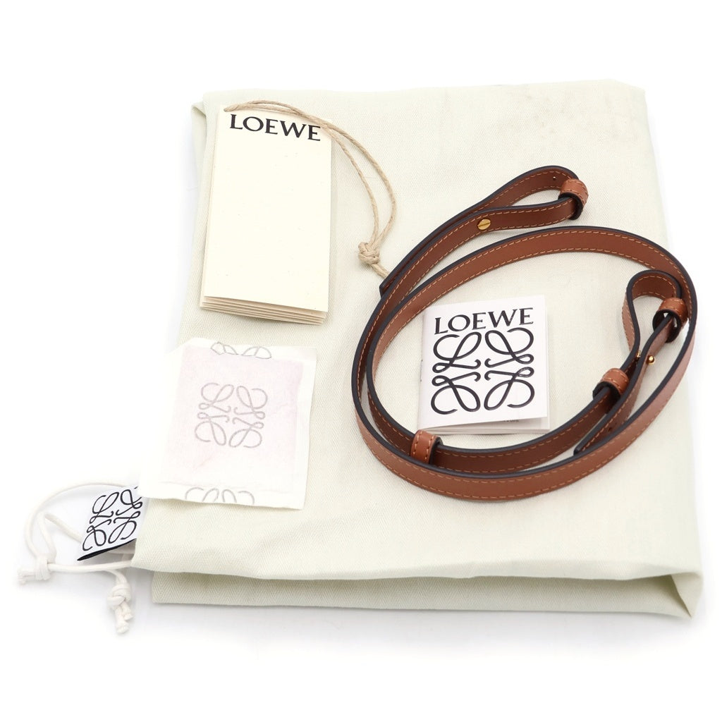LOEWE(ロエベ) フォント トート ミディアム 2WAYハンドバッグ トートバッグ ショルダーバッグ カゴバッグ ベージュ ラフィア レディース