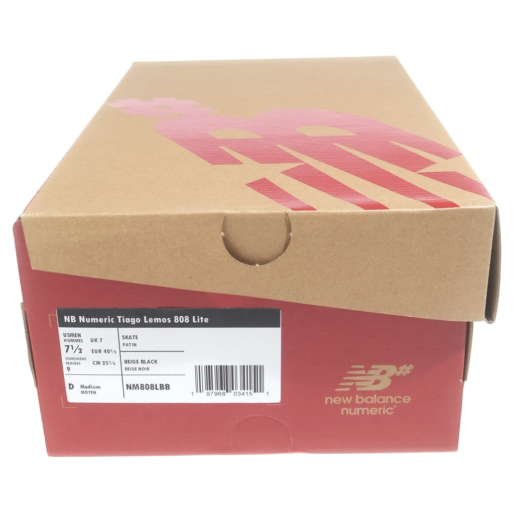 New Balance(ニューバランス) NM808LBB New Balance Numeric 808 Lite ローカット スニーカー スケートシューズ #US9/25.5 ベージュ/ブラック