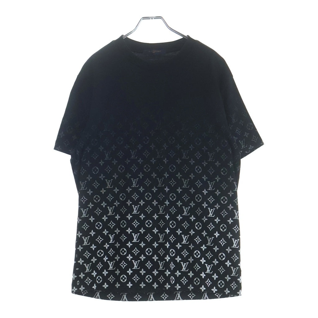LOUIS VUITTON(ルイヴィトン) モノグラムグラディエント コットン 半袖 Tシャツ カットソー #M ブラック RM232Q NPG HKY46W