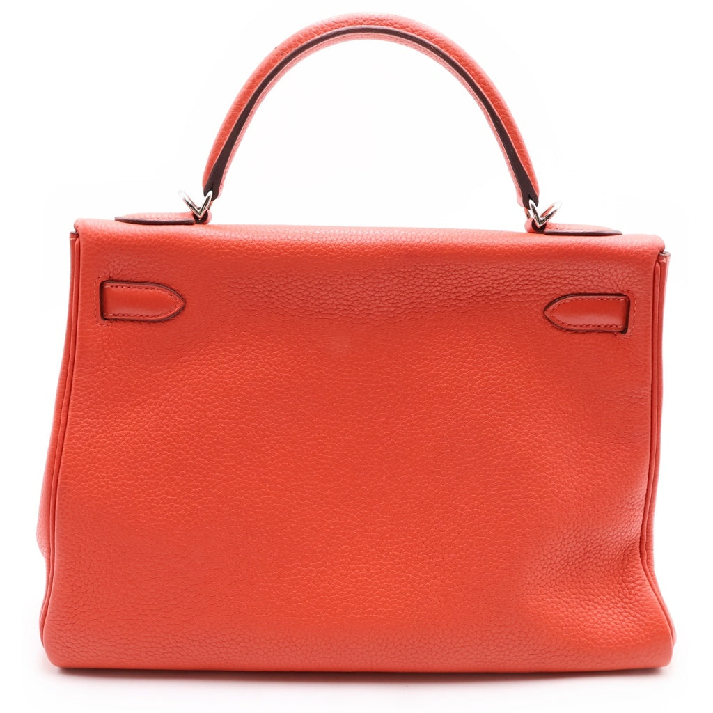 HERMES(エルメス) ケリー32 2way ショルダーバック 内縫い シルバー金具 □R刻印 トリヨンクレマンス ローズテキサス レディース