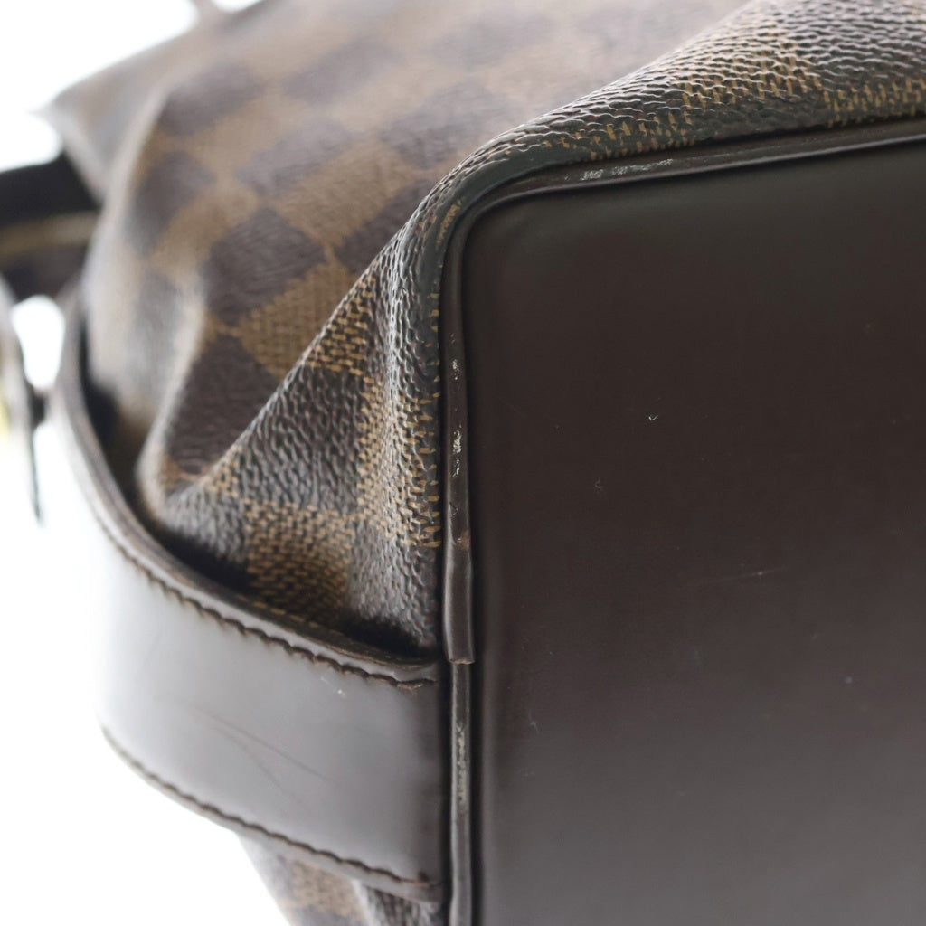 LOUIS VUITTON(ルイヴィトン) チェルシー トートバック ショルダーバック ダミエ PVC レザー ブラウン レディース
