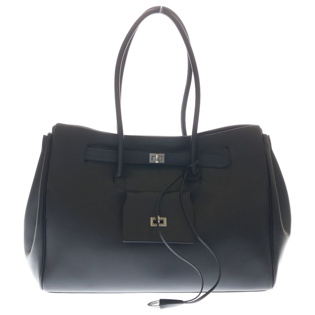 BALENCIAGA(バレンシアガ) BEL AIR LARGE ベルエアー ラージ キャリーオール ハンド トートバッグ レザー ブラック 825834