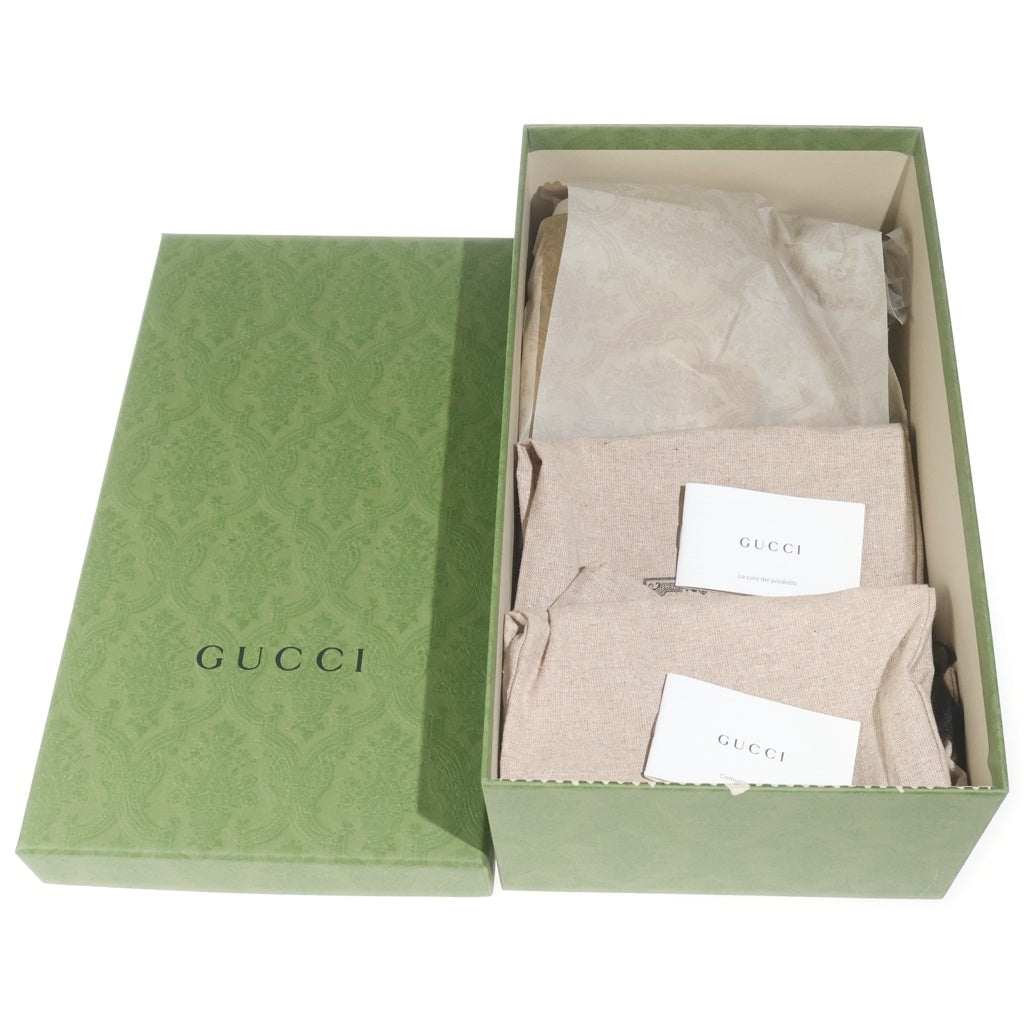 GUCCI(グッチ) ホースビット レザーローファー ブラック #8 1/2 776660