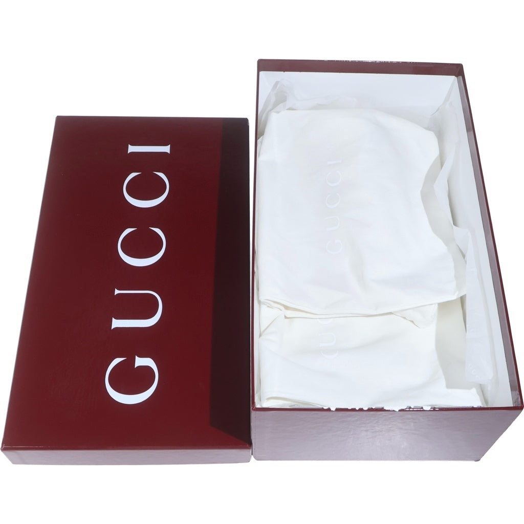 GUCCI(グッチ) ホースビット レザーミュール ブラック #9 850140