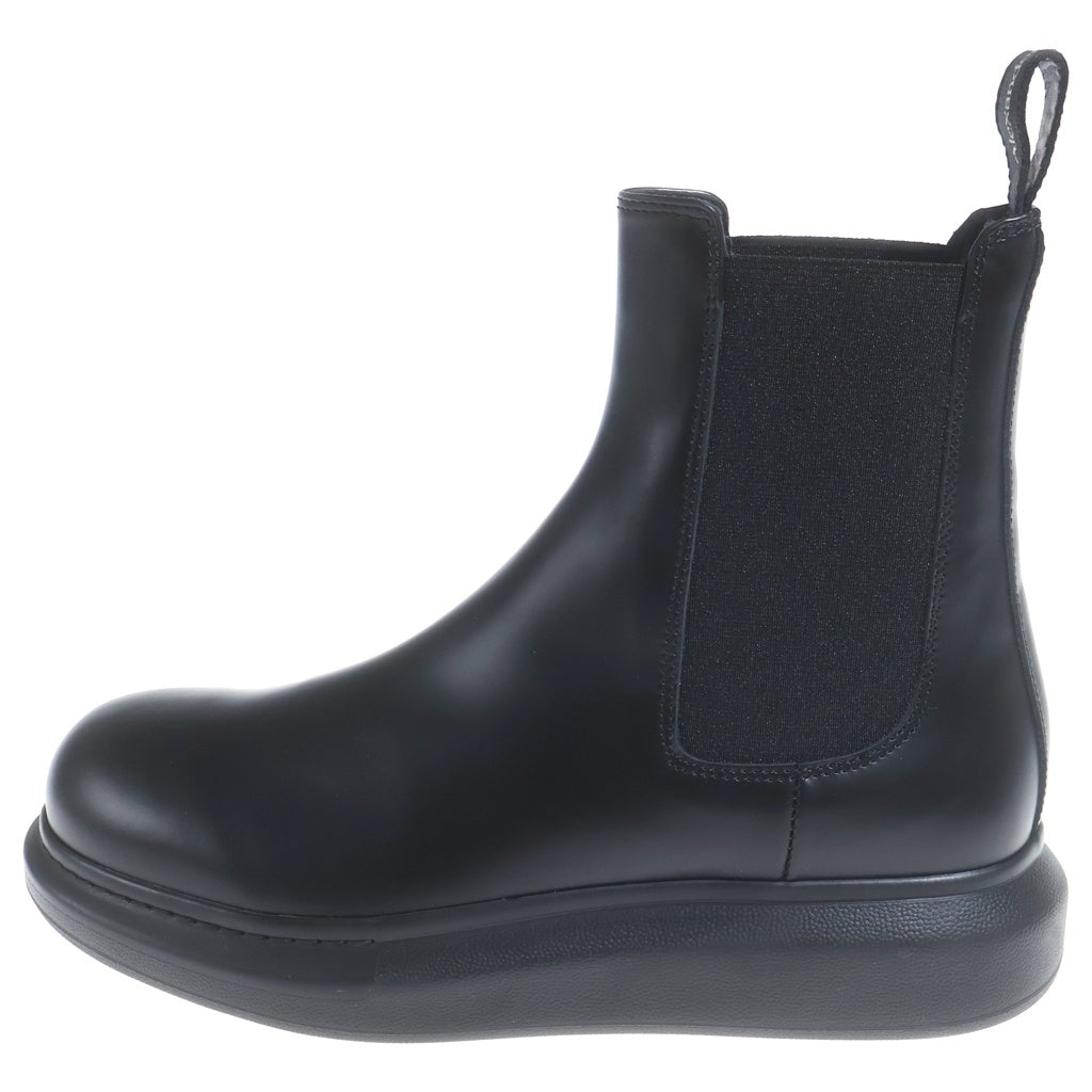 Alexander McQueen(アレキサンダーマックイーン) ハイブリットチェルシーレザーブーツ ブラック #41