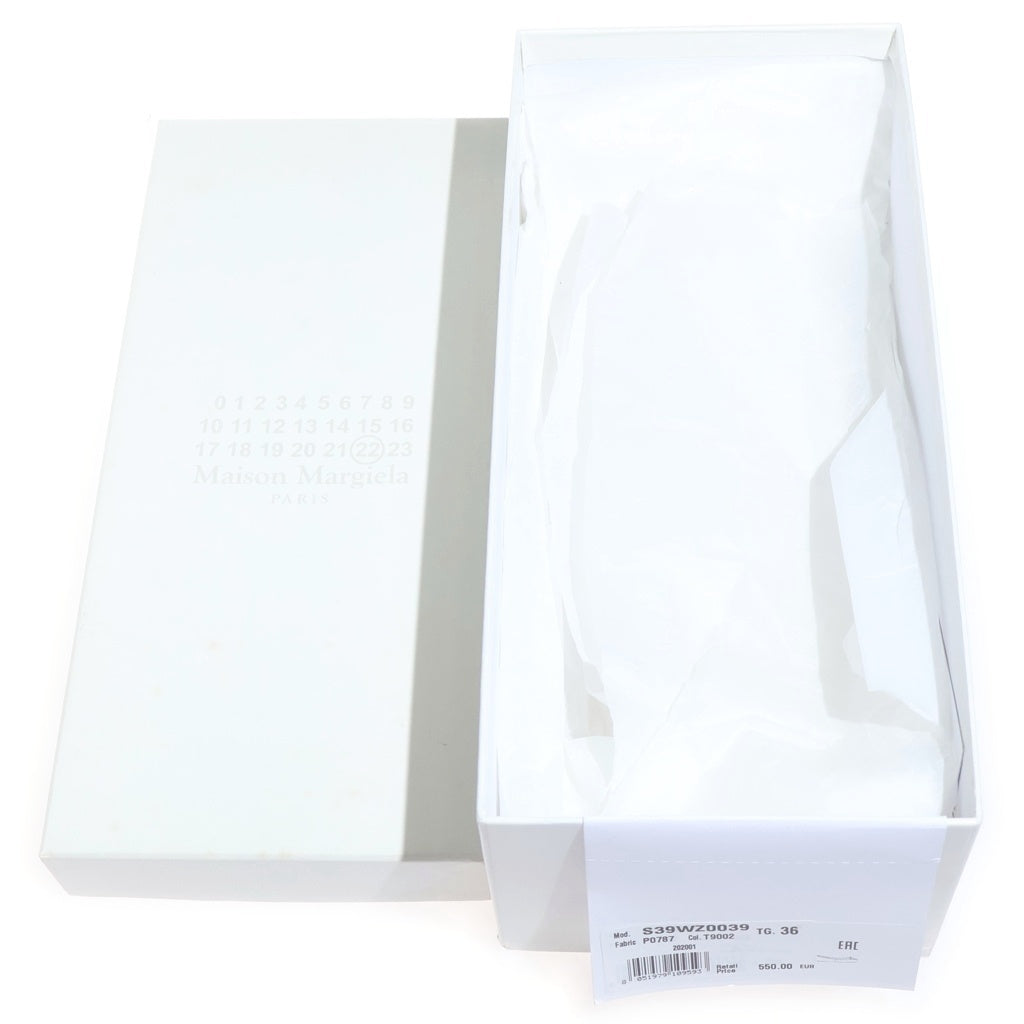 Maison Martin Margiela(メゾンマルタンマルジェラ) 足袋 バレエシューズ サテン フラットシューズ ピンク #36 レディース
