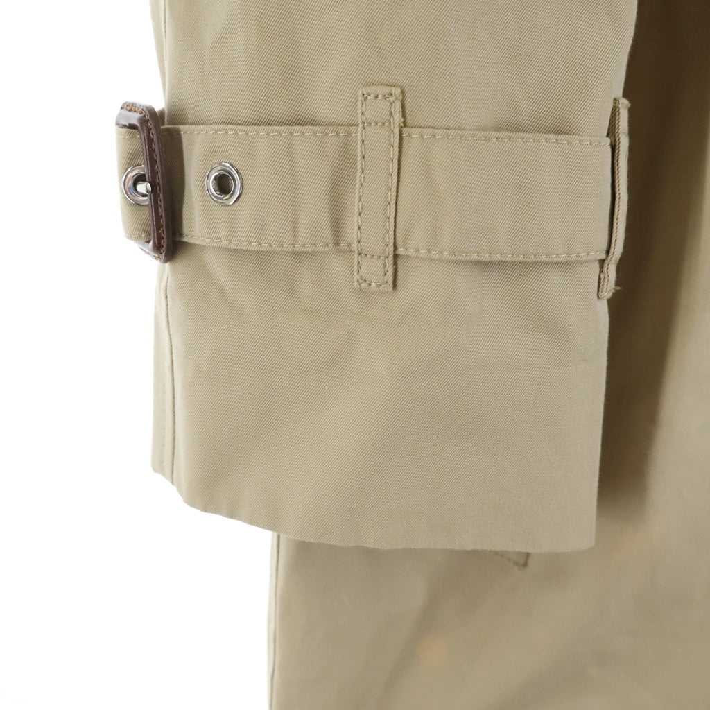 BURBERRY(バーバリー) ホースフェリープリント トレンチコート ベージュ #40 8013694 レディース