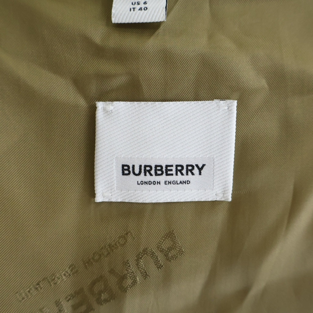 BURBERRY(バーバリー) ホースフェリープリント トレンチコート ベージュ #40 8013694 レディース