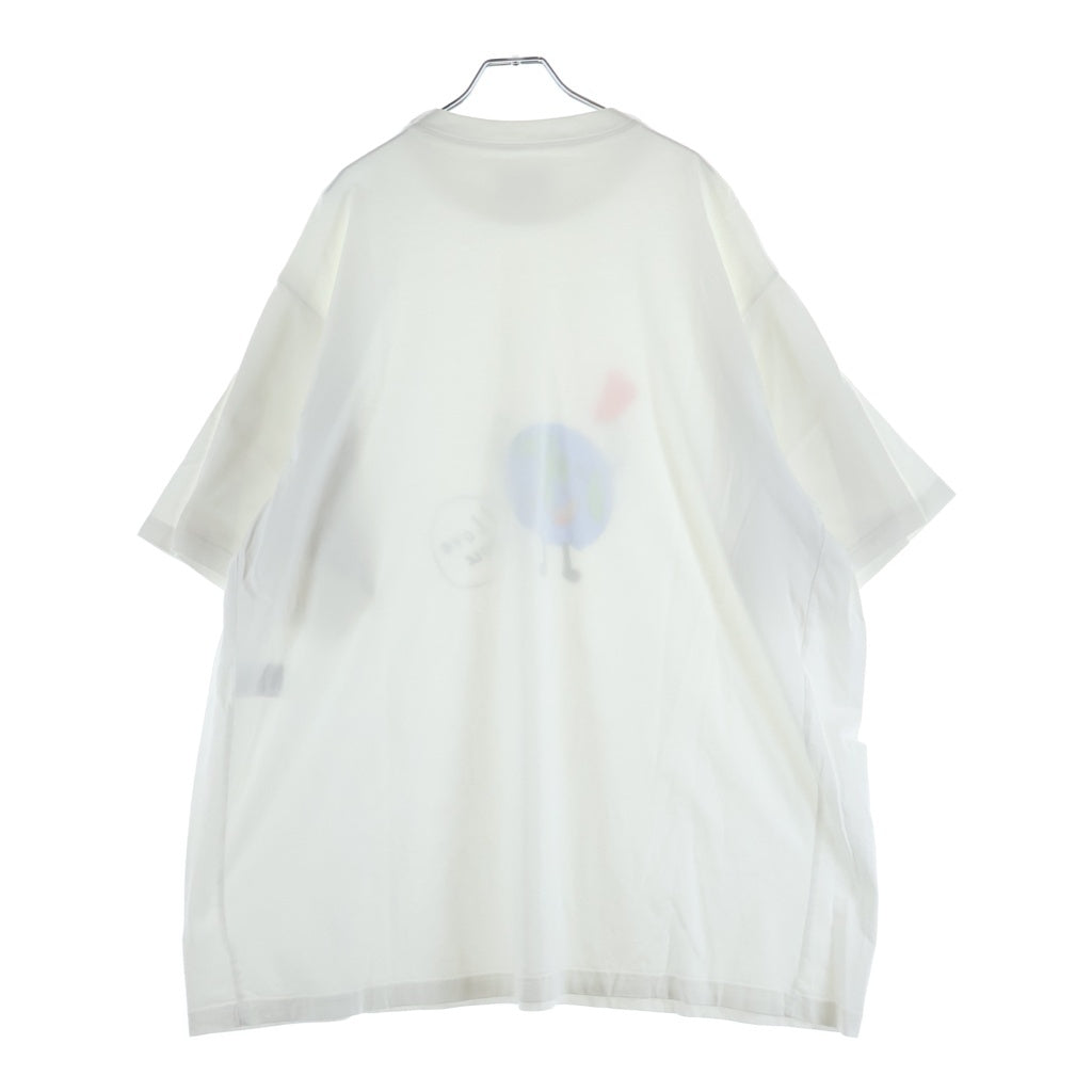 BALENCIAGA(バレンシアガ) プラネットTシャツ ホワイト #XS