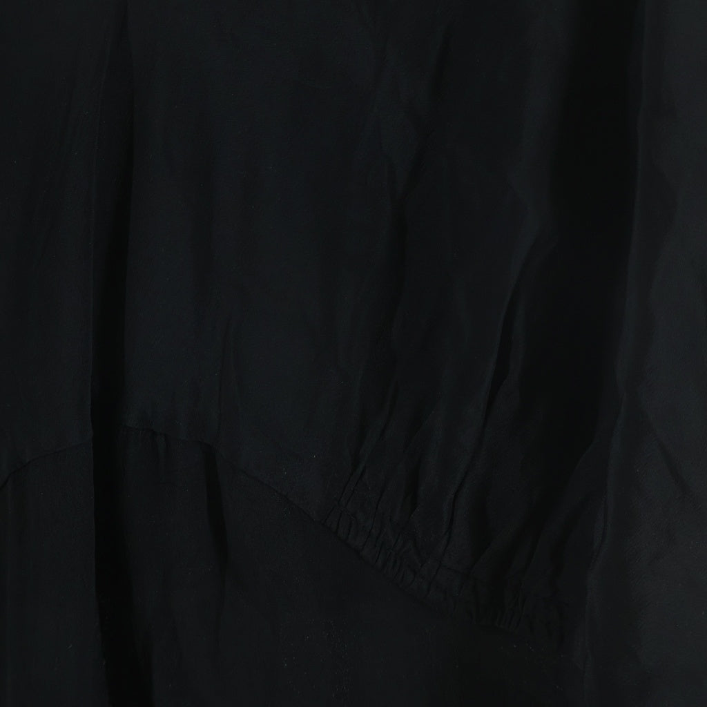 Simone Rocha(シモーネロシャ) 裾レースキャミワンピース ブラック #10 レディース