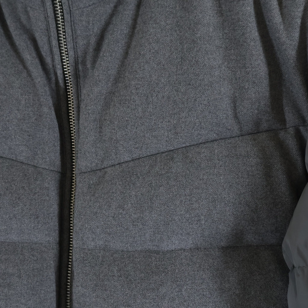 HUGO BOSS(ヒューゴボス) ナイロン切替しダウンジャケット グレー #46