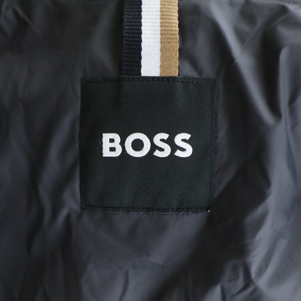 HUGO BOSS(ヒューゴボス) ナイロン切替しダウンジャケット グレー #46
