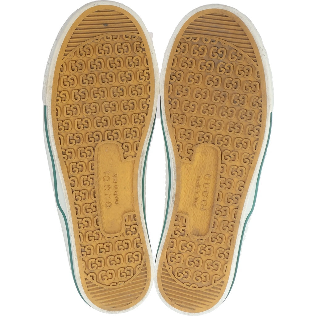 GUCCI(グッチ) GGキャンバス 1977 テニス ハイカットスニーカー イエロー