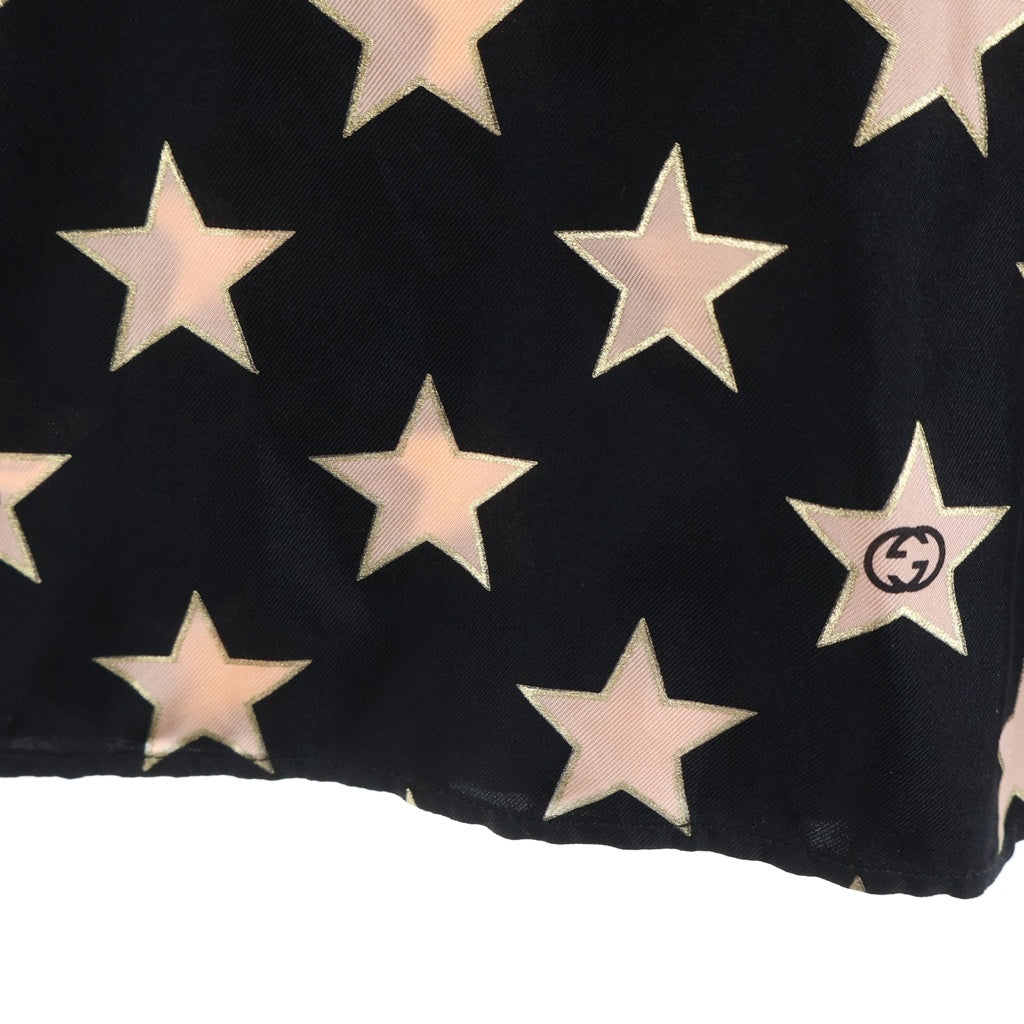 GUCCI(グッチ) 半袖シャツ スター ブラック #48 694124 ZAJY