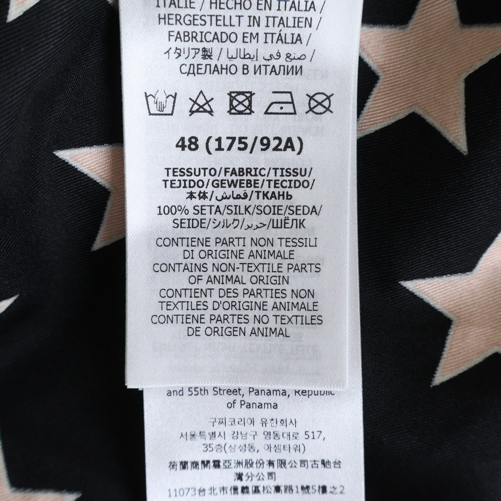GUCCI(グッチ) 半袖シャツ スター ブラック #48 694124 ZAJY