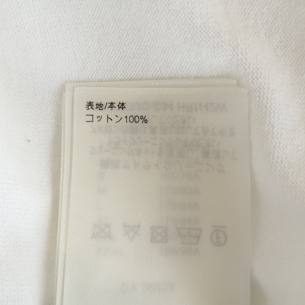 LOUIS VUITTON(ルイヴィトン) シグネチャー ショートスリーブコットンクルーネックTシャツ ホワイト #M RM242MQ Z34 HRN42W