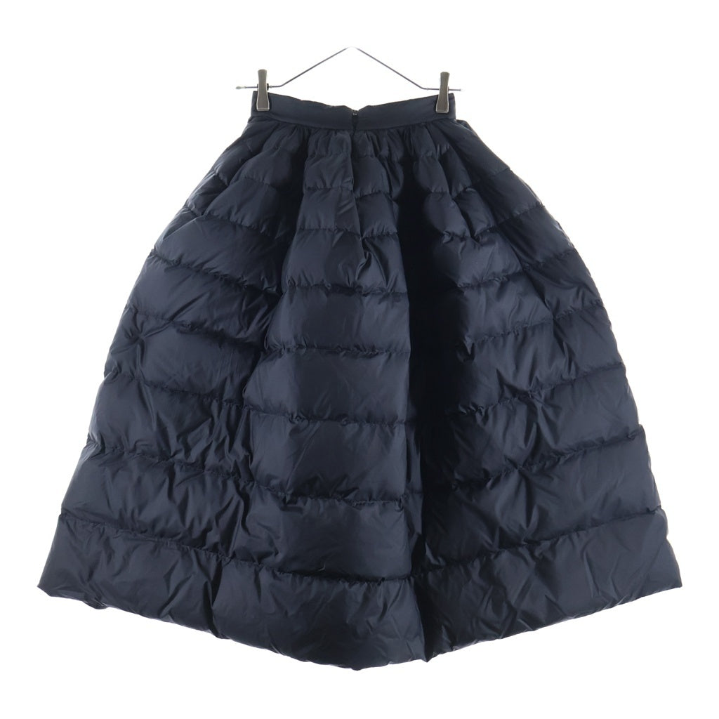MONCLER(モンクレール) BOUDIN ブーダン ナイロン ダウン ロングスカート #38 ブラック D209W2590000 レディース