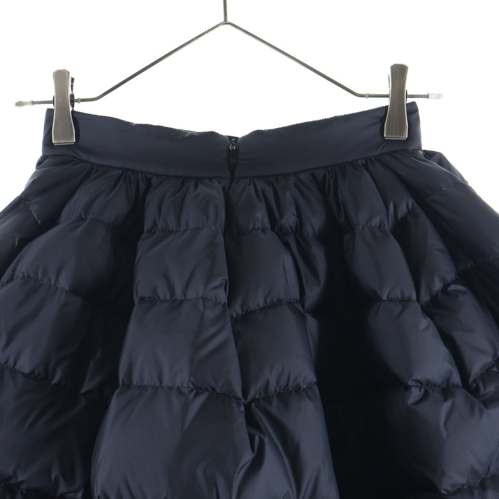 MONCLER(モンクレール) BOUDIN ブーダン ナイロン ダウン ロングスカート #38 ブラック D209W2590000 レディース