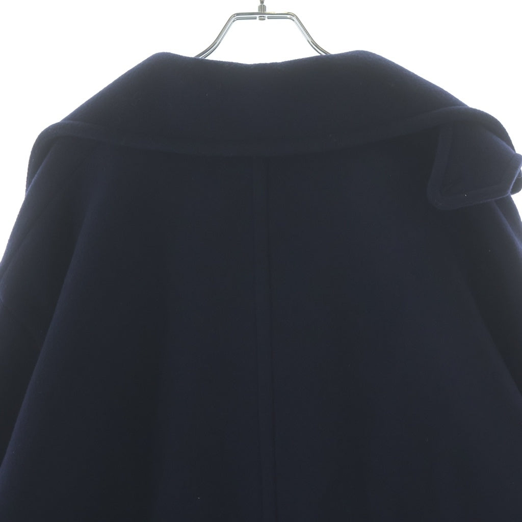 Chloe(クロエ) ダブルブレスト オーバーサイズコート ウール ネイビー CH25AMA2695248B3448B レディース