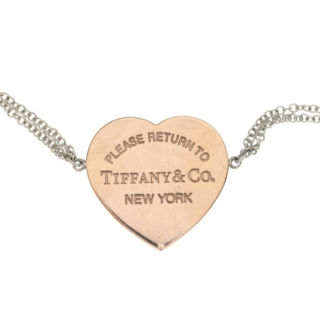 TIFFANY & Co.(ティファニー) リターントゥティファニー ハートタグブレスレット チェーン シルバー×ピンクゴールド Ag925