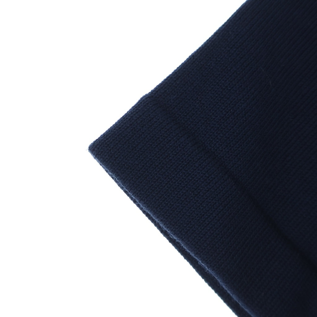 LOUIS VUITTON(ルイヴィトン) 22SS ×NIGO ニゴー インターシャハートロゴ クルーネック プルオーバー 半袖ニット セーター ネイビー RM221M JN5 HMN01W